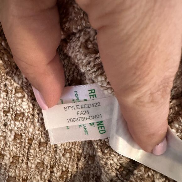 J. Crew Tweed Cardigan Sweater Lady Jacket Size Large Style# CD422 Slouchy - Picture 7 of 10